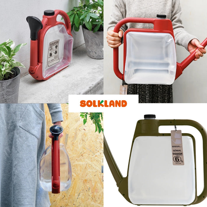 大き目のじょうろなのにおしゃれな「スクイッシュウォータリングカン」を徹底紹介