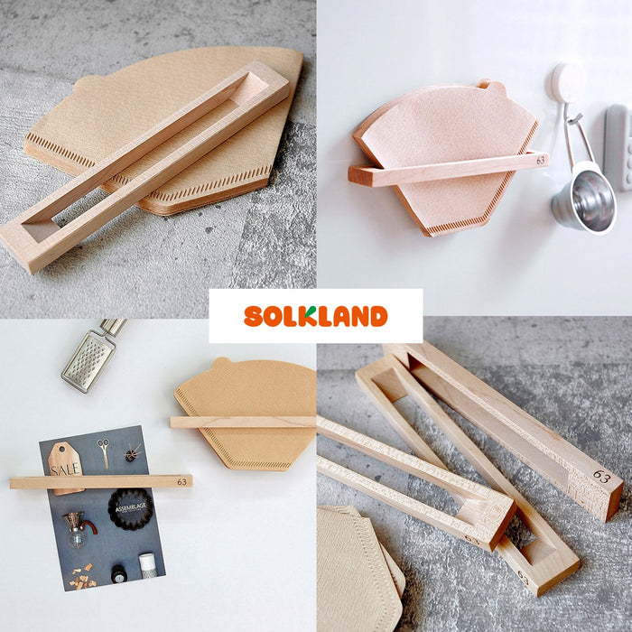 木製でおしゃれなコーヒーフィルターケース「ロクサンのマグネットホルダー」の魅力とは