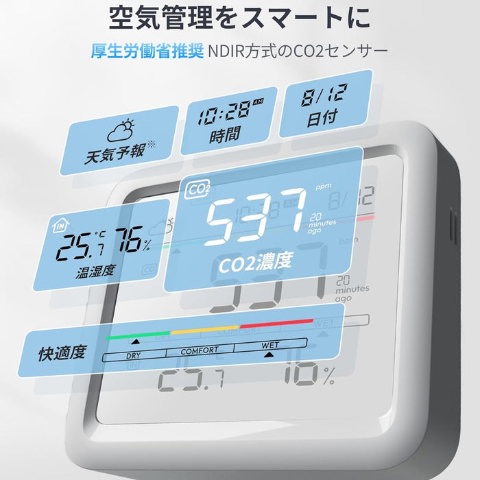 子どもの不調の原因は部屋の空気かも？ママの不安を減らしたCO2センサー