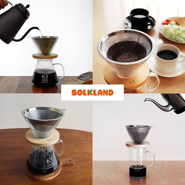 ステンレスドリッパーでのコーヒーの淹れ方！ぺーバーと比較したメリットも解説