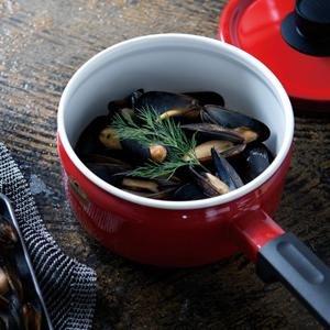 料理が楽しくなる富士ホーローの可愛い片手鍋ソースパン