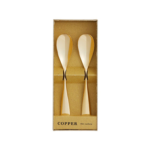 COPPER the cutlery カパーザカトラリー アイスクリームスプーン 2pc /Gold mirror CI-2GDmi