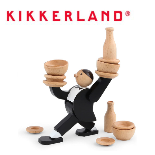 KIKKERLAND Don't Tip The Waiter Stacking Game ドントティップザウェイタースタッキングゲーム GG67