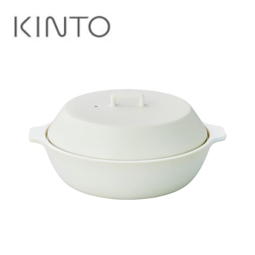 KINTO (キントー) KAKOMI IH 土鍋 2.5L ホワイト 25192
