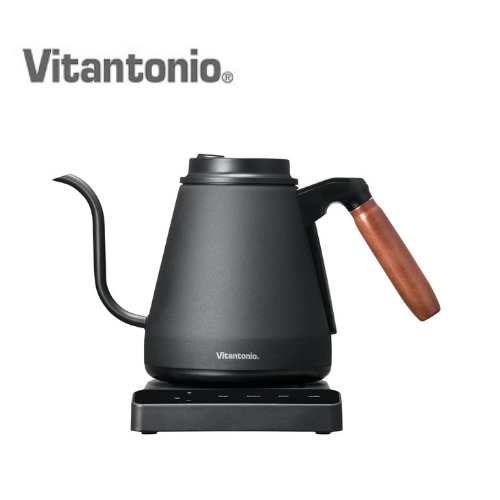 Vitantonio ビタントニオ 電気ケトル 0.8L ブラックVitantonio 温調ドリップケトル ACTY （アクティ） VEK-20-K