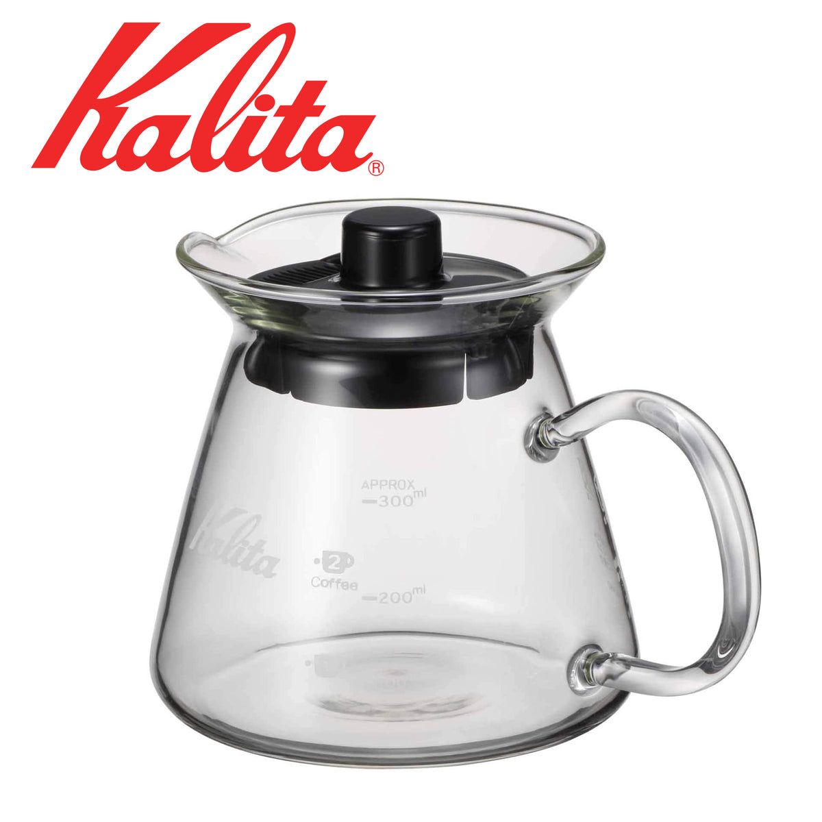 カリタ Kalita コーヒーサーバー ウェーブシリーズ 300ml — SOLKLAND