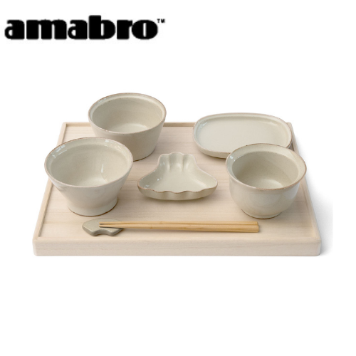 amabro アマブロ  OKUIZOME [ ホワイト ] 食器セット