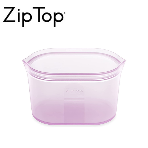 Zip Top ディッシュ L 946ml シリコン製 保存容器 レンジ 食洗器対応 ピンク ジップ トップ