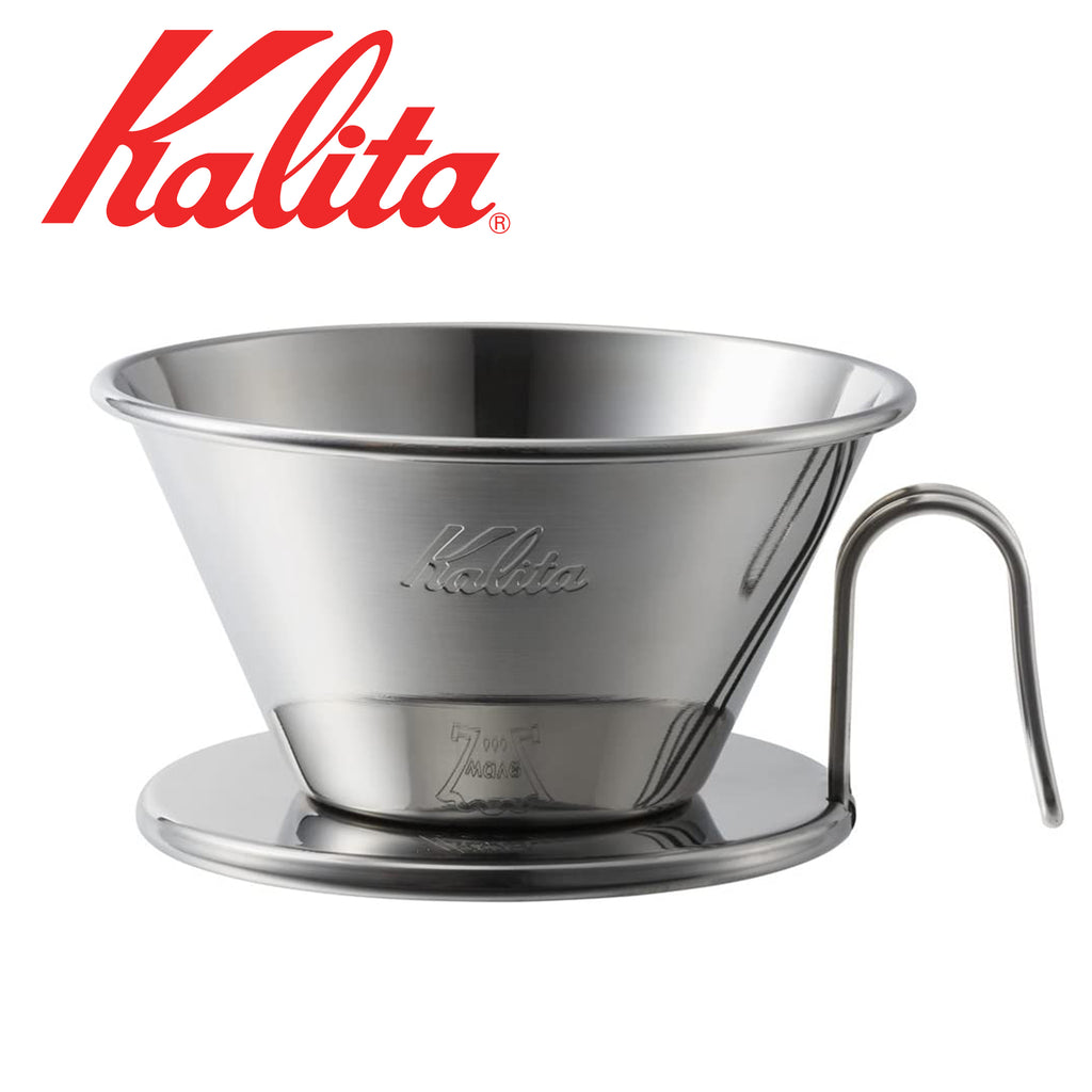 カリタ Kalita コーヒードリッパー TSUBAME&Kalita ウェーブシリーズ ステンレス製 WDS-185 — SOLKLAND