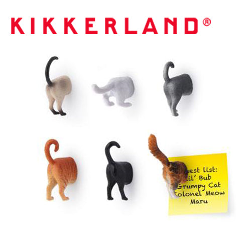 KIKKERLAND(キッカーランド) Cat Butt Magnets キャットバットマグネット MG53