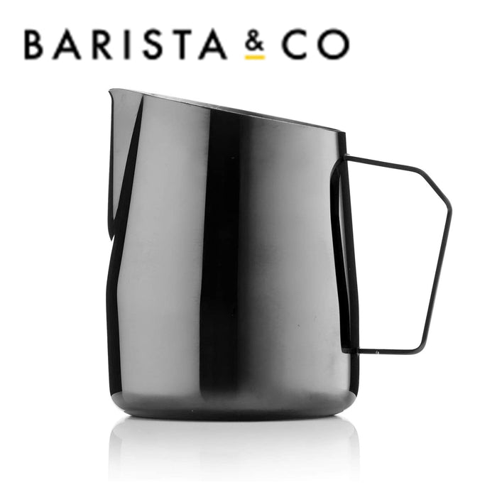Barista＆Co バリスタアンドコー バリスタコー Dial In Milk Pitcher ダイヤルインミルクピッチャー 420ml (Black)