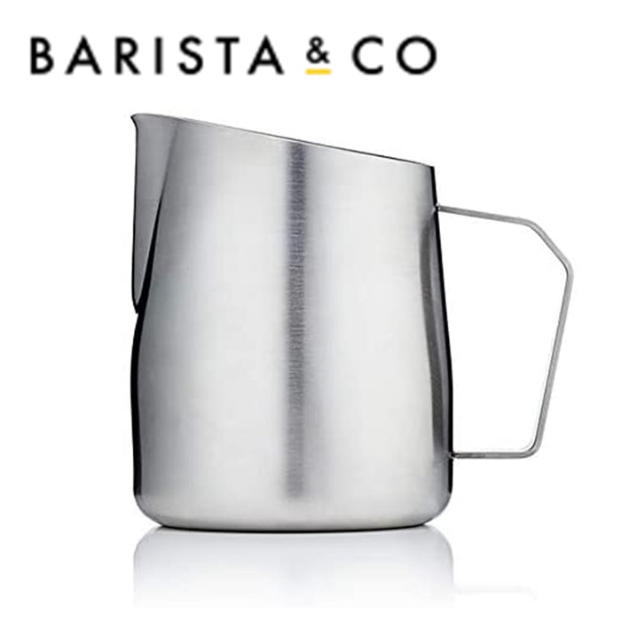 Barista＆Co バリスタアンドコー バリスタコー Dial In Milk Pitcher ダイヤルインミルクピッチャー 420ml (Stainless Steel)