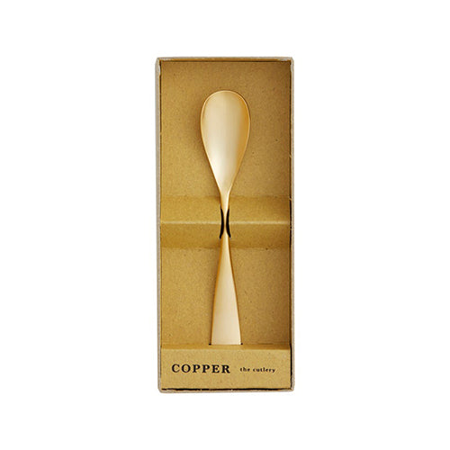 COPPER the cutlery カパーザカトラリー アイスクリームスプーン 1pc /Gold mat CI-1GDma